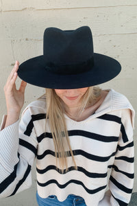 Gigi Pip / Miller Fedora Black