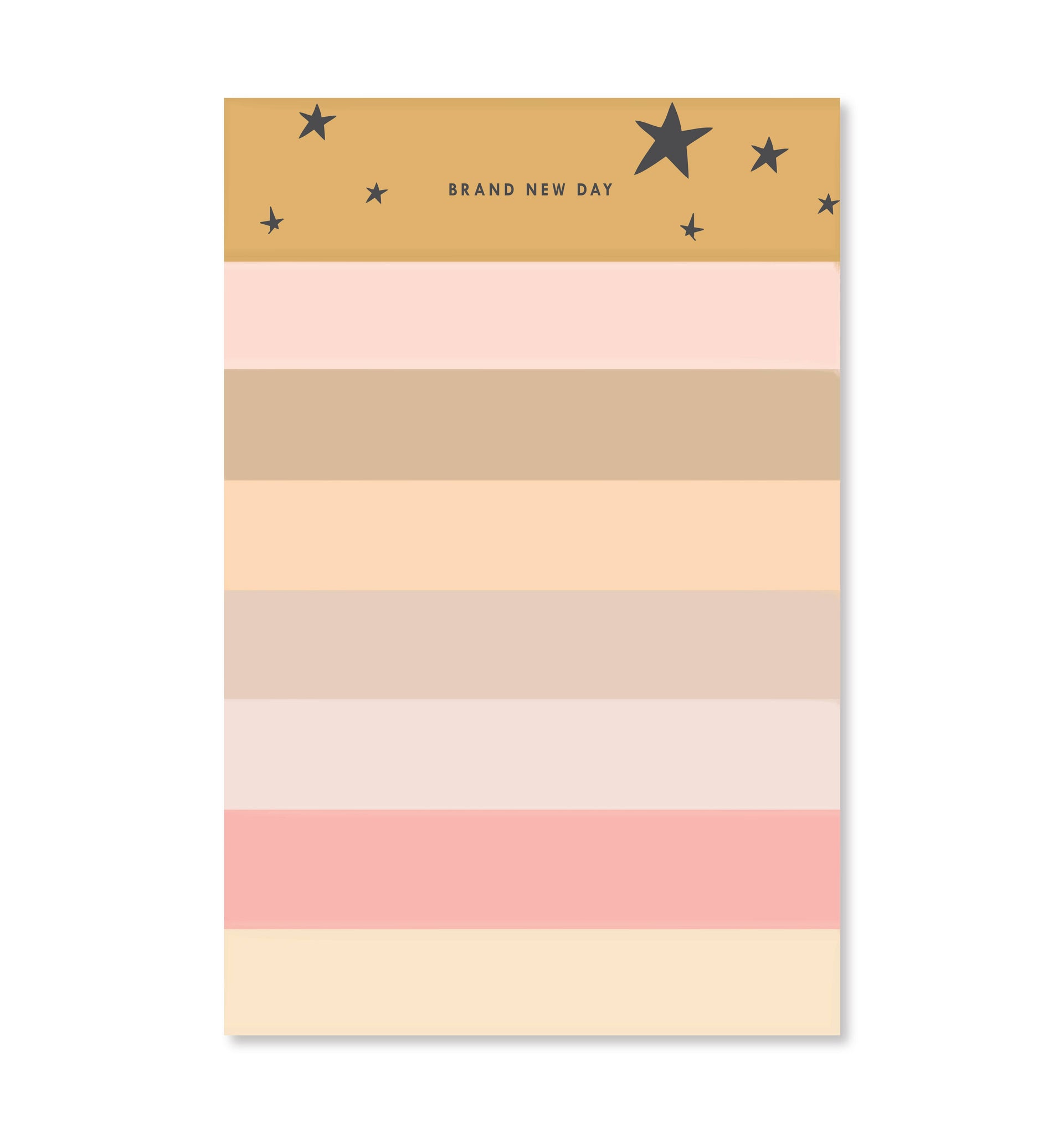 Colorblock Daily Notepad