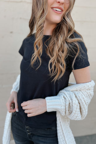 Kyndra Tee / Black *final sale*
