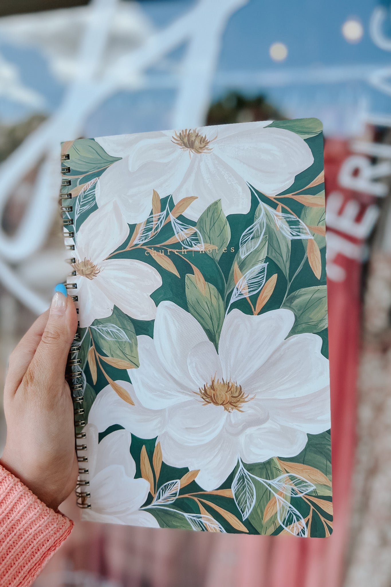 Church Notes Spiral Notebook / Greenwood