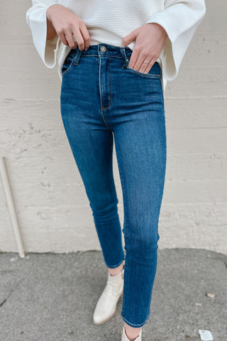 Tapered Straight Jean / Dark