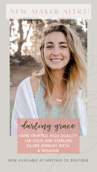Darling Grace / Brave Necklace
