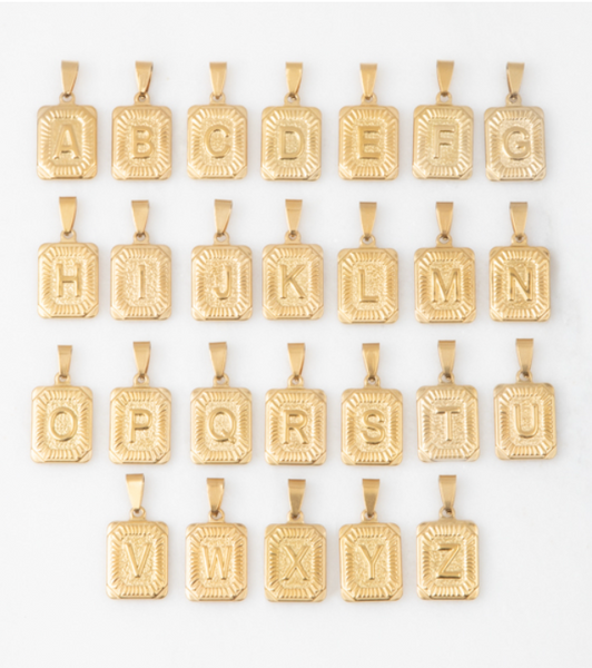 Golden Dream Monogram Necklace