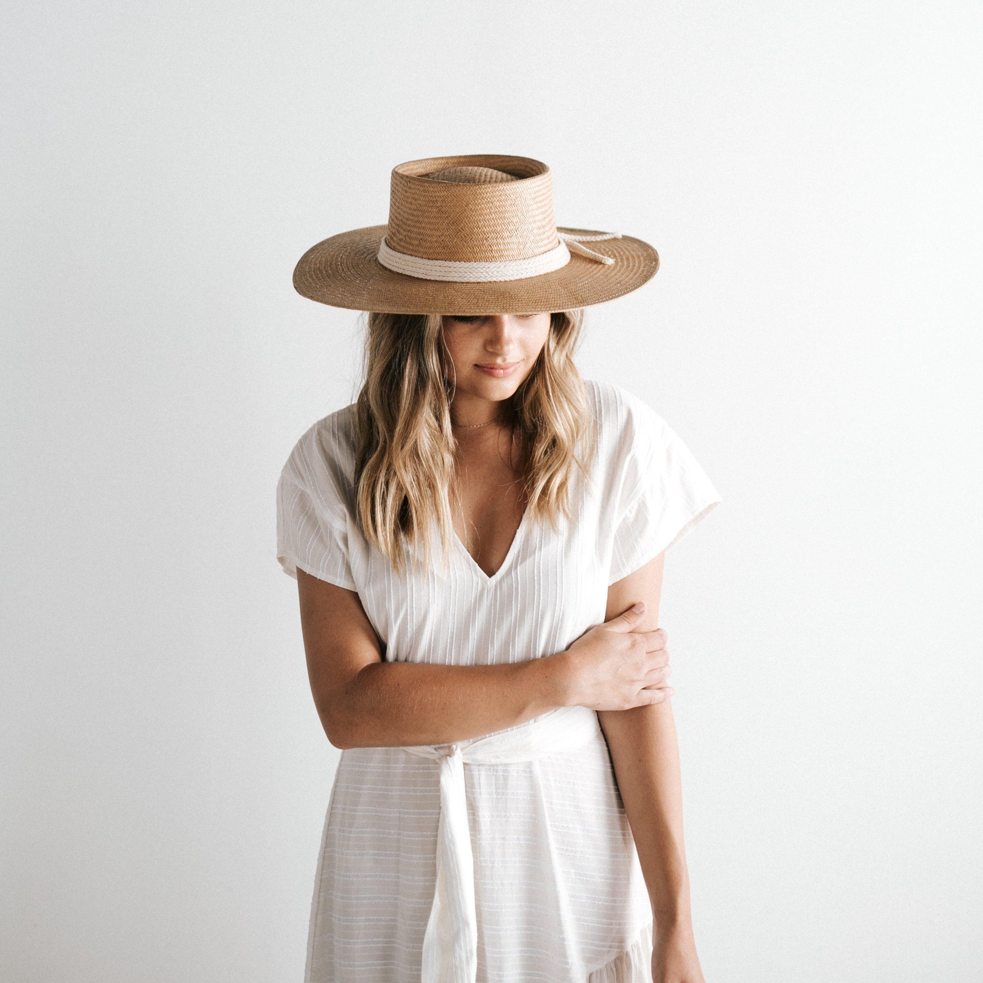 Gigi Pip / Bre Straw Hat / Natural
