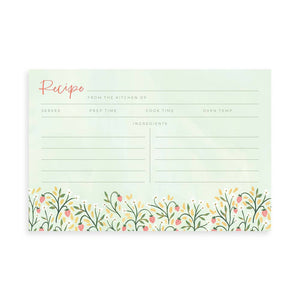Strawberry Meadow Recipe Card Set
