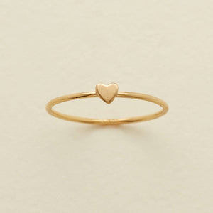 Heart Stacking Ring from Made by Mary