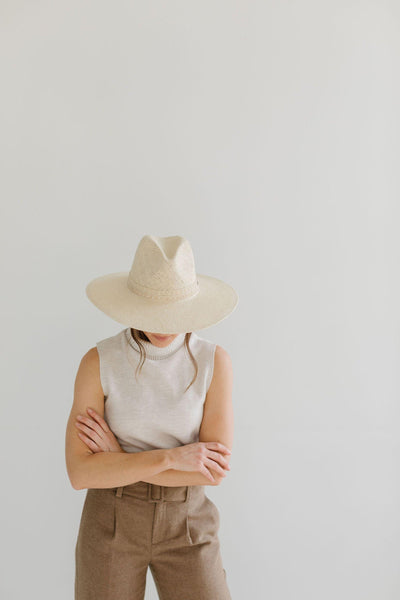 Gigi Pip / Fiona Straw Fedora