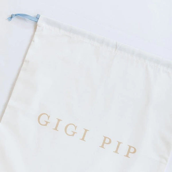 Gigi Pip / Keepsake Bag in Bridal Blue