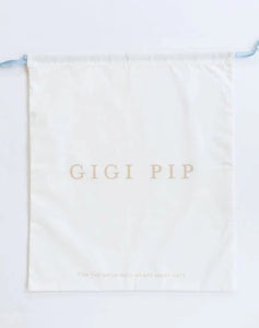 Gigi Pip / Keepsake Bag in Bridal Blue