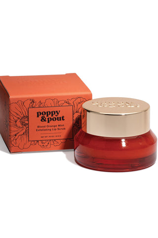 Poppy & Pout Lip Scrub / Blood Orange Mint