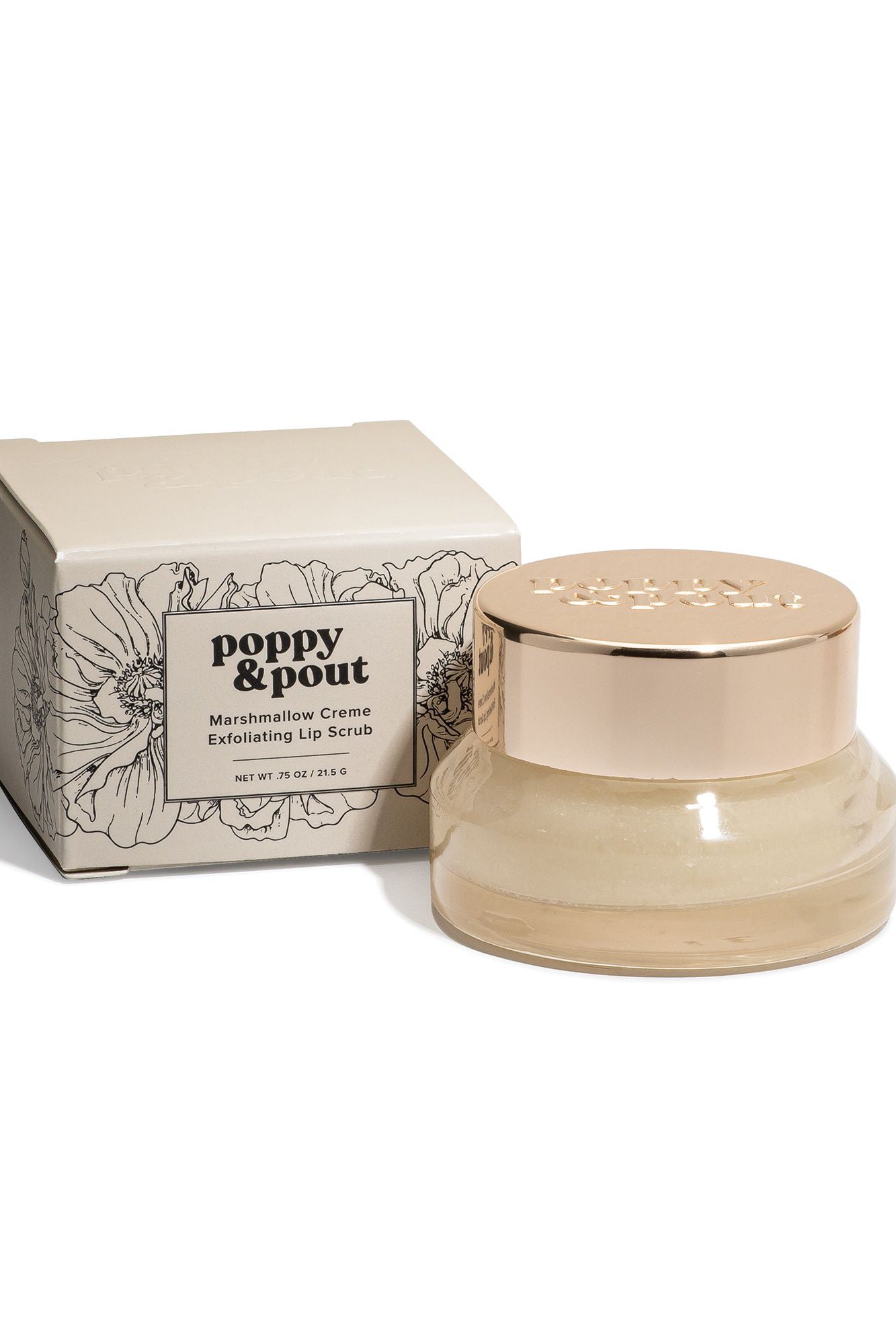Poppy & Pout Lip Scrub / Marshmallow Creme