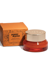 Poppy & Pout Lip Scrub / Orange Blossom