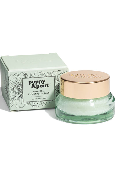 Poppy & Pout Lip Scrub / Sweet Mint