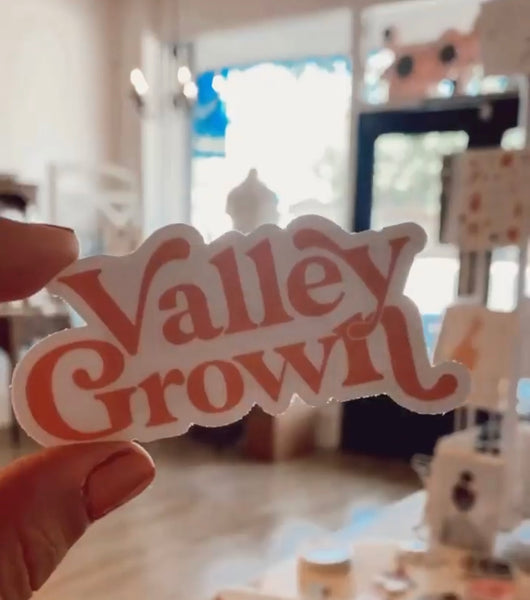 Valley Grown Sticker